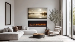 Simplifire 55 Inch Scion Linear Electric Fireplace