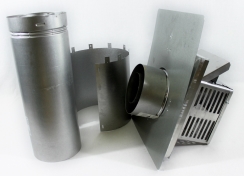 Superior SecureVent 20 Inch Square Termination with Shield