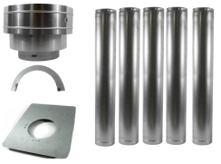 Superior SV4.5 Secure Vent Complete Venting Kit for Chimney Chase Installations