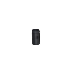 Selkirk DSP 8-Inch Double-Wall Black Stovepipe - For Connecting Wood Burning Stoves to Insulated Chimney Systems