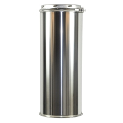 Shasta Vent All-Fuel HT 6-Inch Inner Diameter Stainless Steel Chimney Pipe Length - 18-Inch Length