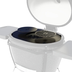 Arteflame Solid Steel Griddle Insert with Grate for Primo XL Charcoal Grills