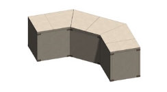 Stone Age Manufacturing 9 Foot Double Fanfold Island without Top