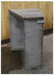 Stone Age Manufacturing Angle Adapter Kit for Fireplace Wood Storage Cabinets