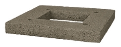 Stone Age Manufacturing Brick Ledge for 42 and 48 Inch Indoor Masonry Fireplace Chimneys