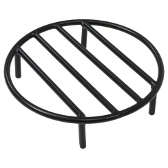 Sunnydaze 12 Inch Round Heavy-Duty Steel Fire Pit Log Grate