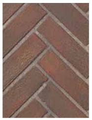 Superior Ceramic Old Town Red Herringbone Brick Liner for DRT3035 and DRT3535 Fireplaces
