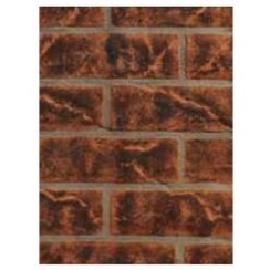 Superior Ceramic Stacked Old Town Red Liner for DRT4040 and DRT4240 Fireplaces
