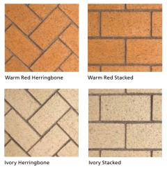 Superior Full Stacked Mosaic Masonry Fireplace Panels for 50 Inch 6000 Series Fireplaces