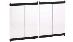 Superior Glass Bi-Fold Doors for 48 Inch WRT8000 Fireplaces