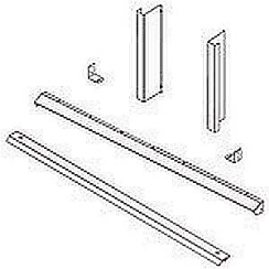Superior/IHP Conversion Kit for 44 Inch Linear Outdoor Fireplaces - Single-Sided To See-Thru