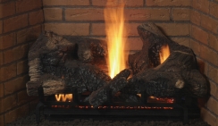 Superior Vented Split-Oak Log Set for DRT6340 and DRT6345 Fireplaces