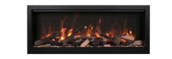 Amantii 50 Inch Symmetry Extra Tall Built-In Smart Electric Linear Fireplace