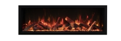 Amantii 60 Inch Symmetry Extra Tall Built-In Smart Electric Linear Fireplace