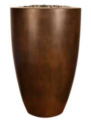 Fire By Design 24 Inch Tall Round Legacy Gas Fire Vase