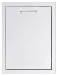 TrueFlame 20 Inch Single-Bin Outdoor Kitchen Trash Drawer with TRUEFLAME Handle