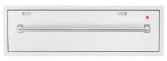 TrueFlame 36 Inch Outdoor Kitchen Warming Drawer with TRUEFLAME Handle