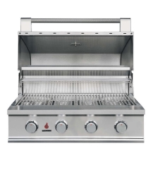 TrueFlame 32 Inch E Series Stainless Steel 4-Burner Gas Grill
