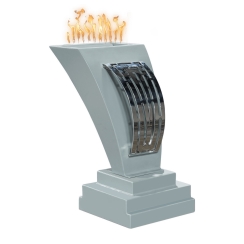 The Outdoor Plus Designer 10 Series Gas Fire Feature - Match Lit Ignition