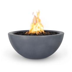 The Outdoor Plus 38 Inch Luna GFRC Gas Fire Bowl