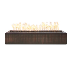 The Outdoor Plus 72 Inch Eaves Copper Gas Fire Pit