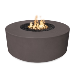The Outdoor Plus 54 Inch Florence Concrete Fire Pit - 110V Electronic Ignition