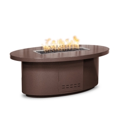 The Outdoor Plus 60 x 36 Inch Vallejo Copper Gas Fire Pit