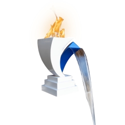 The Outdoor Plus Designer 12 Series Gas Fire Feature - Electronic Ignition