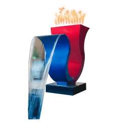 The Outdoor Plus Designer 13 Series Gas Fire Feature - Electronic Ignition