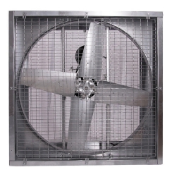 Triangle PFG Series 48 Inch 115V Single Phase Belt Drive 4 Blade Agriculture Fan With 1 HP Motor