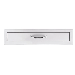 TrueFlame 26 Inch Stainless Steel Utensil Drawer