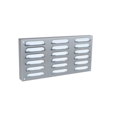 TrueFlame 6 x 12 Inch Stainless Steel Island Vent Panel with Masonry Frame Return