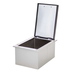 TrueFlame 17 Inch Drop-In Outdoor Kitchen Cooler - 20 Pound Capacity