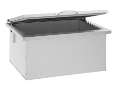 TrueFlame 28 Inch Drop-In Outdoor Kitchen Cooler - 40 Pound Capacity