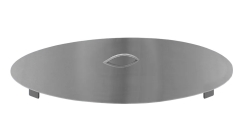 TrueFlame Round Stainless Steel Fire Pit Burner Lid