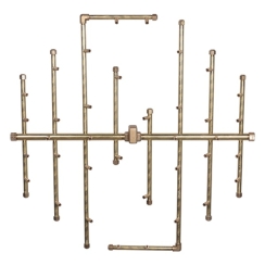Warming Trends 42 Inch CROSSFIRE Brass Burner and Circle Plate