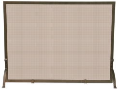 Uniflame Bronze Fireplace Screen