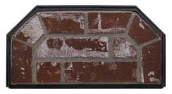 American Panel Hearth Classics 48 x 12 Inch Used Brick Classic Edge Type 2 Hearth Extension