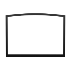Valcourt Black Narrow Overlap for Frontenac Series Fireplaces