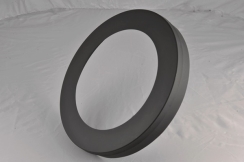 Ventis All-Fuel Chimney Black 2 1/2 Inch Finishing Cover - For 6 Inch Inner Diameter Ventis