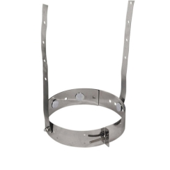 Ventis All-Fuel Chimney Elbow Support Strap - For 5 to 8 Inch Inner Diameter Ventis
