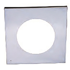 Ventis All-Fuel Chimney Stainless Wall Pass-Thru Cover Plate - For 6 Inch Inner Diameter Ventis