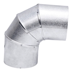 Ventis Pellet Vent Pipe Black 90 Degree Elbow - For 4 Inch Inner Diameter Ventis
