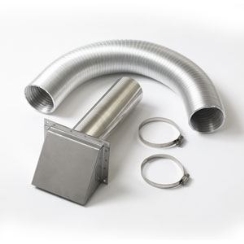 Ventis Pellet Vent Pipe Fresh Air Intake Kit - For 3 Inch Inner Diameter Ventis