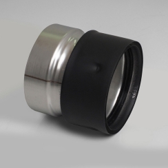 Ventis Pellet Vent Pipe Harmon Stove Adapter - For 4 Inch Inner Diameter Ventis