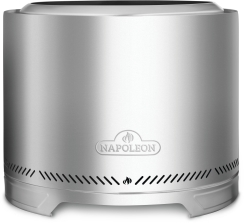 Timberwolf 22 Inch Stainless Steel Smokeless Wood Burning Fire Pit