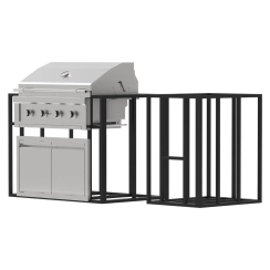 Videl Signature Collection 1 with Gran Fuego Grill -  Double Doors and Knock Down Island