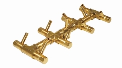 Warming Trends 110 - 000 BTU 13 3/4 x 5 1/4 Inch Tree-Style Crossfire Fire Pit Burner