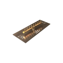 Warming Trends 90 - 000 BTU 20 x 6 Inch Crossfire Linear Fire Pit Kit