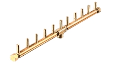 Warming Trends 26 x 6 Inch Crossfire Linear Fire Pit Kit with Flex Line - 110 - 000 BTU